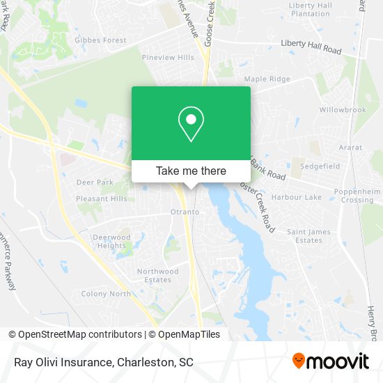 Ray Olivi Insurance map