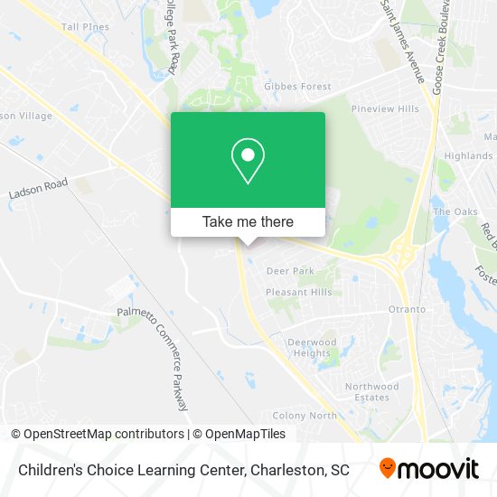 Children's Choice Learning Center map