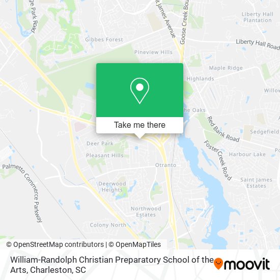 William-Randolph Christian Preparatory School of the Arts map