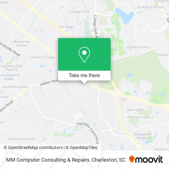 Mapa de MM Computer Consulting & Repairs