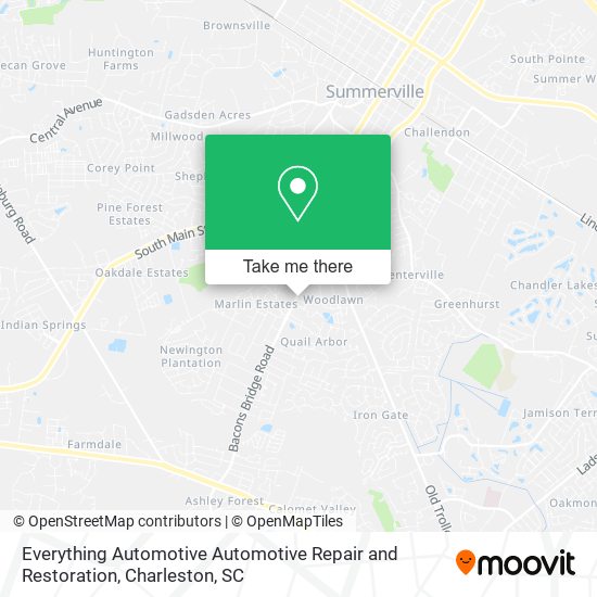 Everything Automotive Automotive Repair and Restoration map