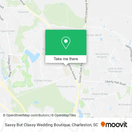 Sassy But Classy Wedding Boutique map