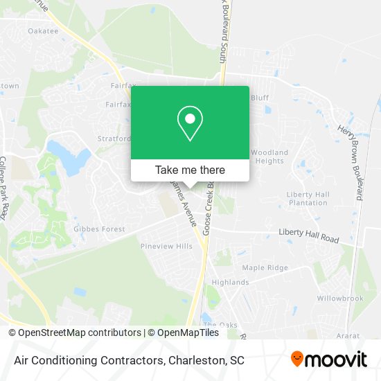Mapa de Air Conditioning Contractors
