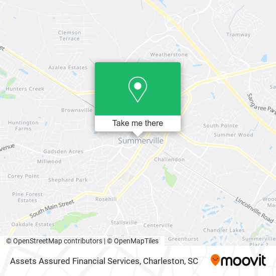 Assets Assured Financial Services map
