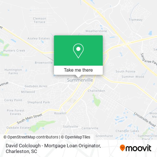 Mapa de David Colclough - Mortgage Loan Originator