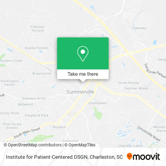 Mapa de Institute for Patient-Centered DSGN