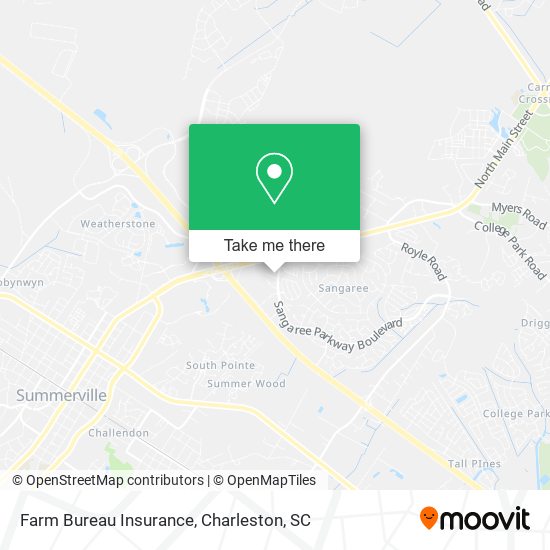 Farm Bureau Insurance map