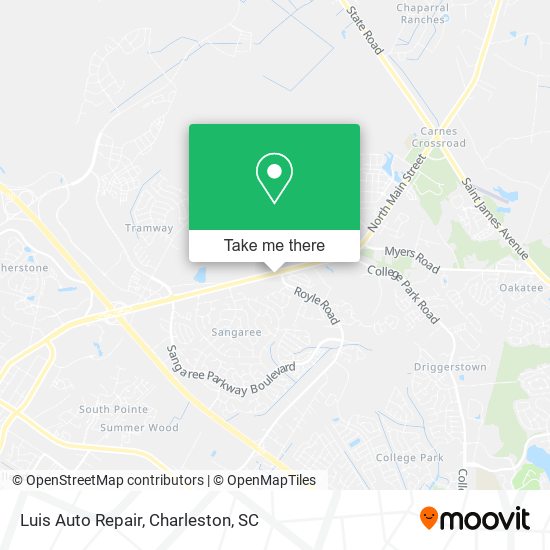 Mapa de Luis Auto Repair
