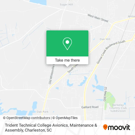 Trident Technical College Avionics, Maintenance & Assembly map
