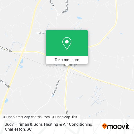 Judy Hiriman & Sons Heating & Air Conditioning map