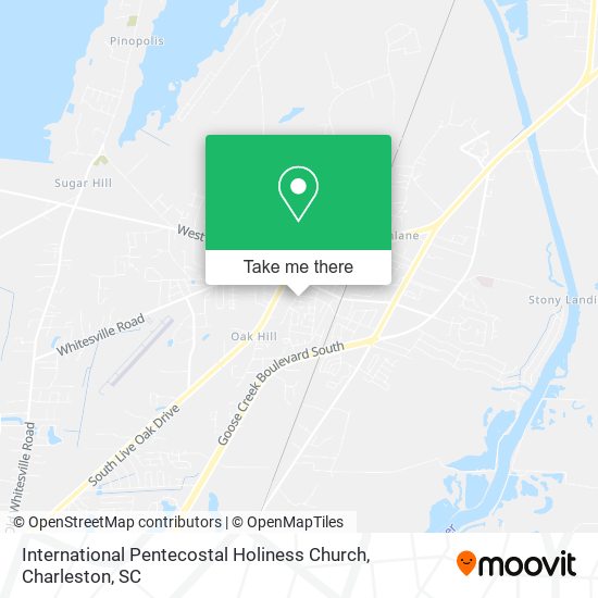 International Pentecostal Holiness Church map