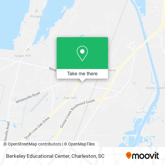 Berkeley Educational Center map