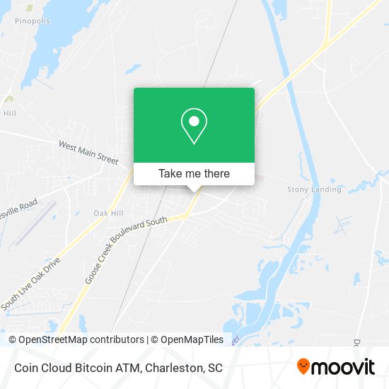 Mapa de Coin Cloud Bitcoin ATM