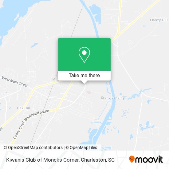 Kiwanis Club of Moncks Corner map