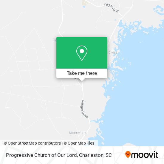 Progressive Church of Our Lord map
