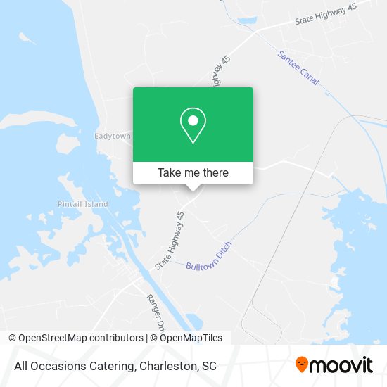 All Occasions Catering map