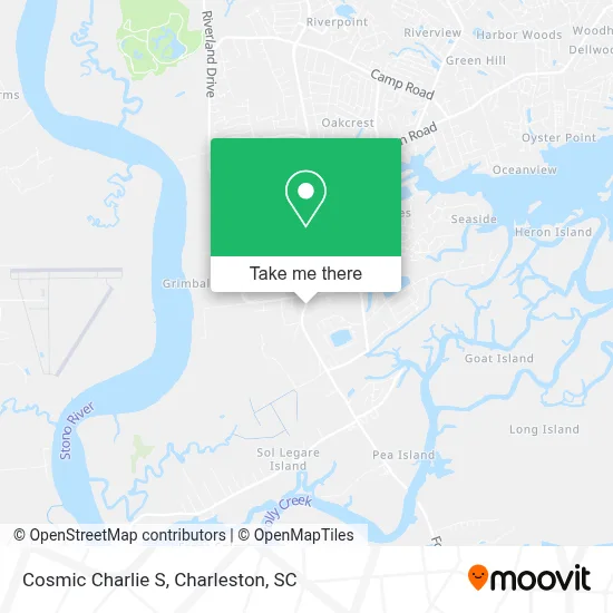 Cosmic Charlie S map