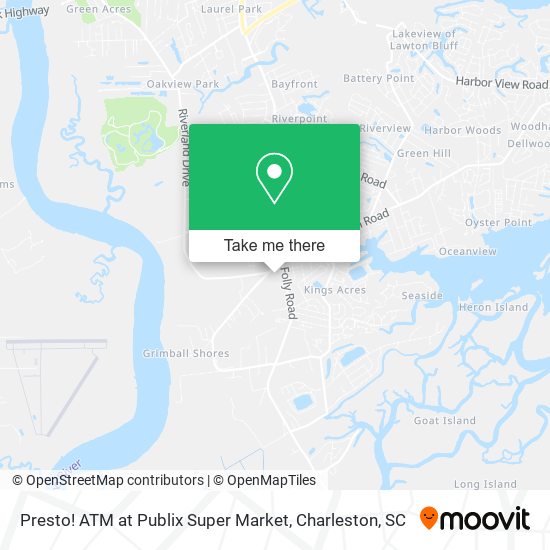 Presto! ATM at Publix Super Market map