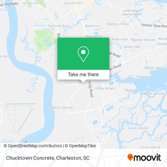 Chucktown Concrete map