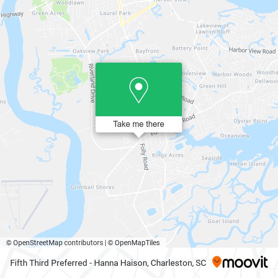 Fifth Third Preferred - Hanna Haison map
