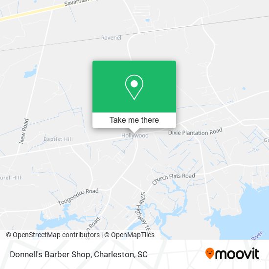 Mapa de Donnell's Barber Shop