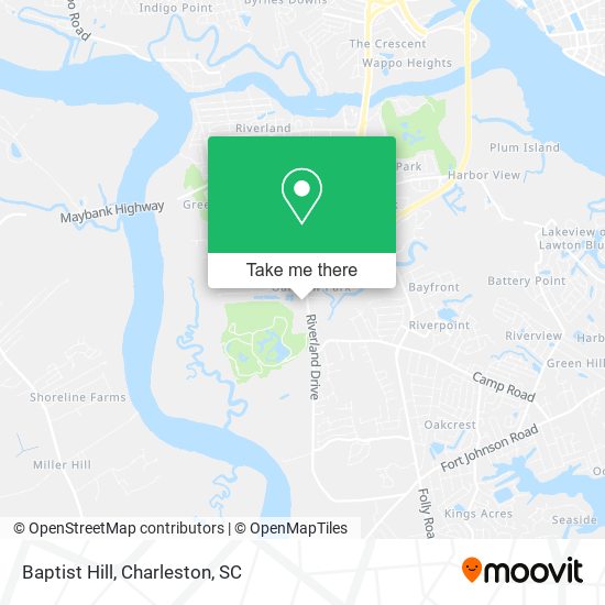 Mapa de Baptist Hill