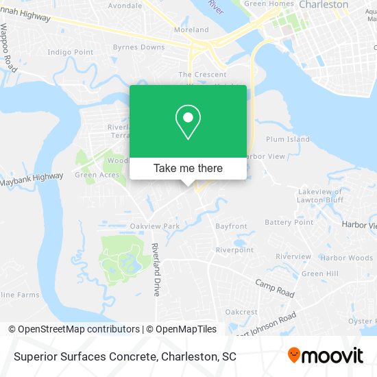 Superior Surfaces Concrete map