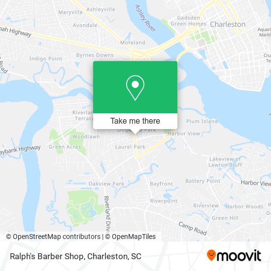 Ralph's Barber Shop map