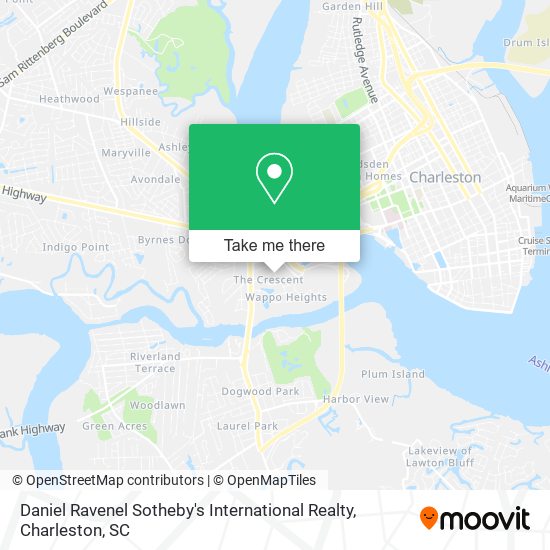Daniel Ravenel Sotheby's International Realty map