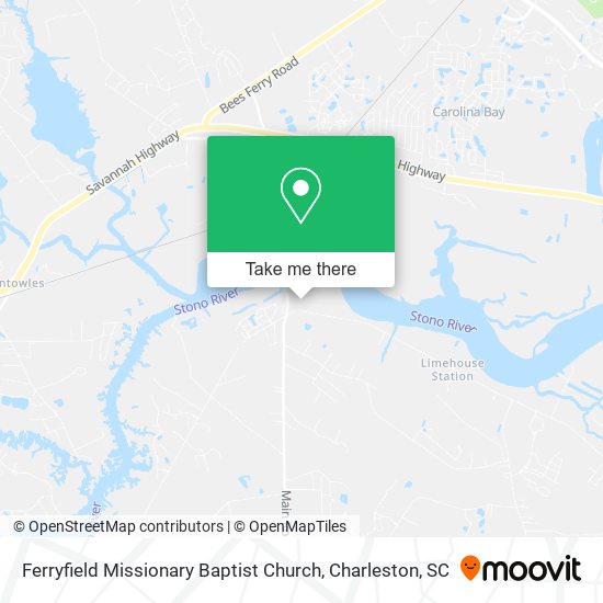 Mapa de Ferryfield Missionary Baptist Church