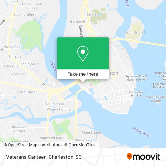 Mapa de Veterans Canteen