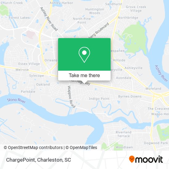 ChargePoint map