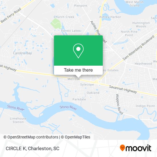 Mapa de CIRCLE K