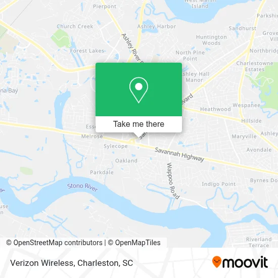 Verizon Wireless map