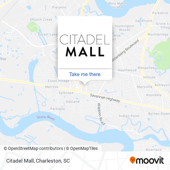 Citadel Mall map