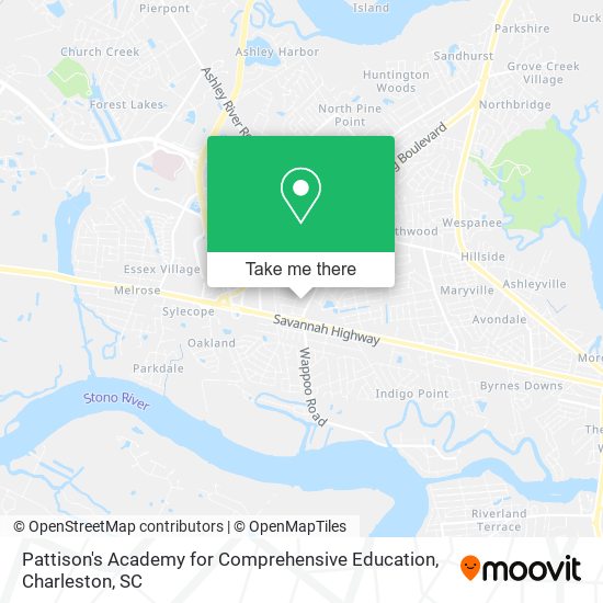 Pattison's Academy for Comprehensive Education map