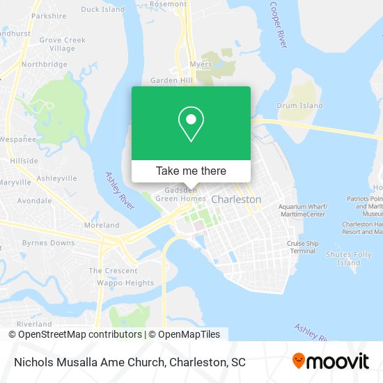 Nichols Musalla Ame Church map