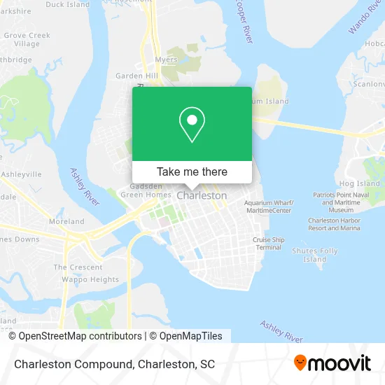 Charleston Compound map