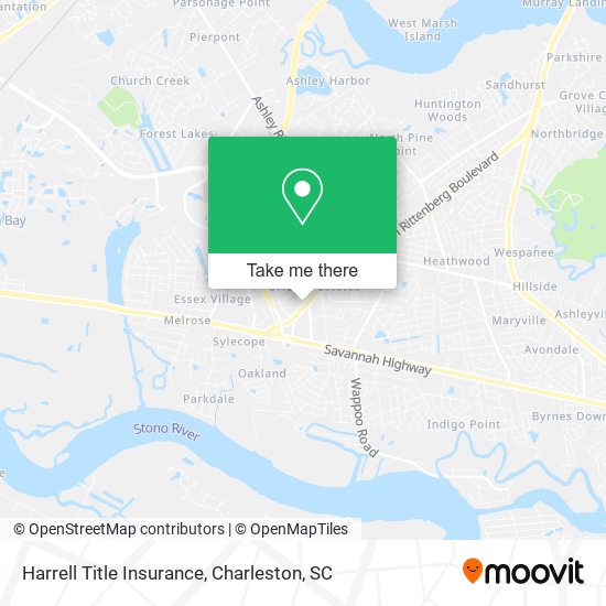 Harrell Title Insurance map