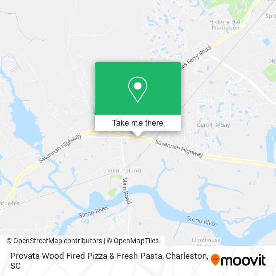 Provata Wood Fired Pizza & Fresh Pasta map