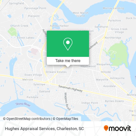 Hughes Appraisal Services map