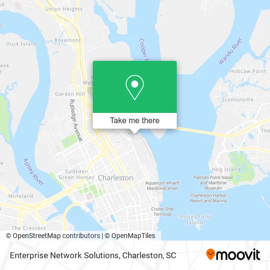 Enterprise Network Solutions map