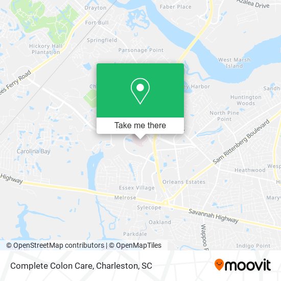 Mapa de Complete Colon Care