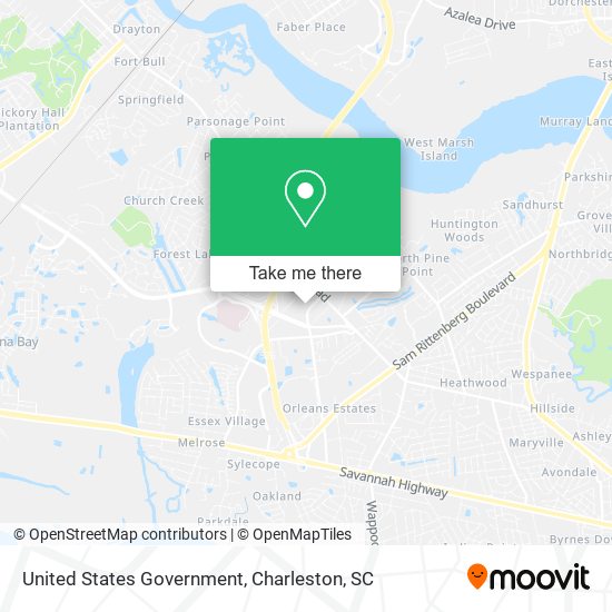 Mapa de United States Government