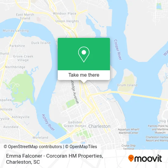 Emma Falconer - Corcoran HM Properties map