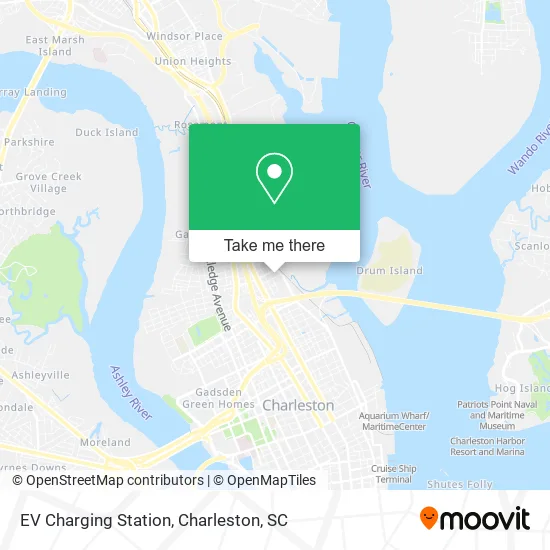 Mapa de EV Charging Station