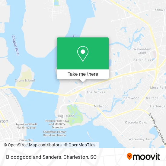 Bloodgood and Sanders map