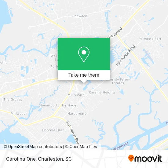 Carolina One map