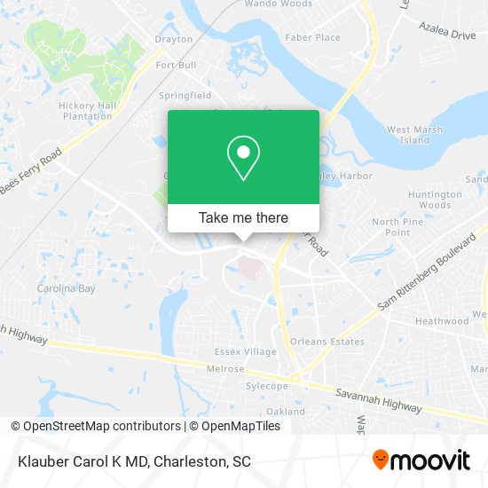 Klauber Carol K MD map