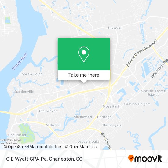 Mapa de C E Wyatt CPA Pa